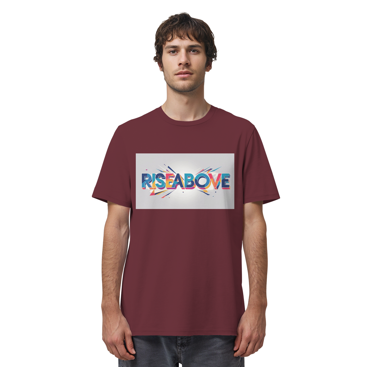 RiseAbove – Das Erste Statement T-Shirt - Organic Shirt
