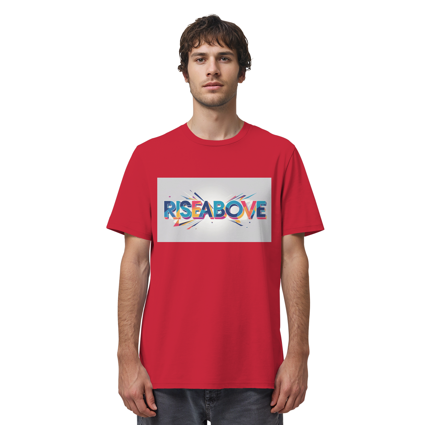 RiseAbove – Das Erste Statement T-Shirt - Organic Shirt